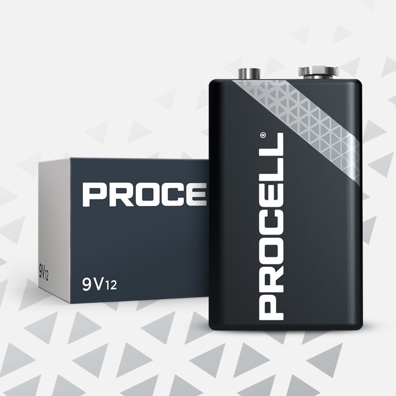 Procell Alkaline 9v Batteries