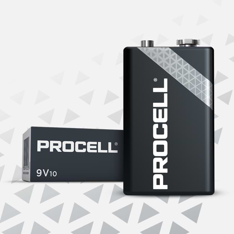 Procell Alkaline 9v Batteries