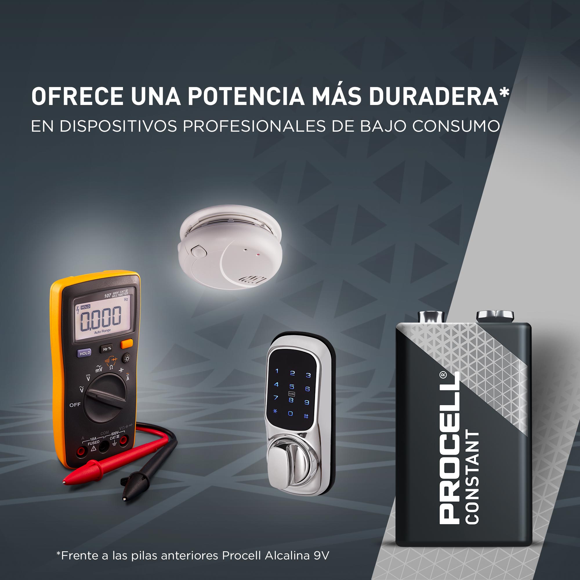 Pilas Procell de 9 V