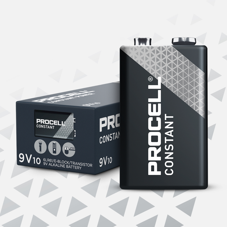 Procell 9V Batteries