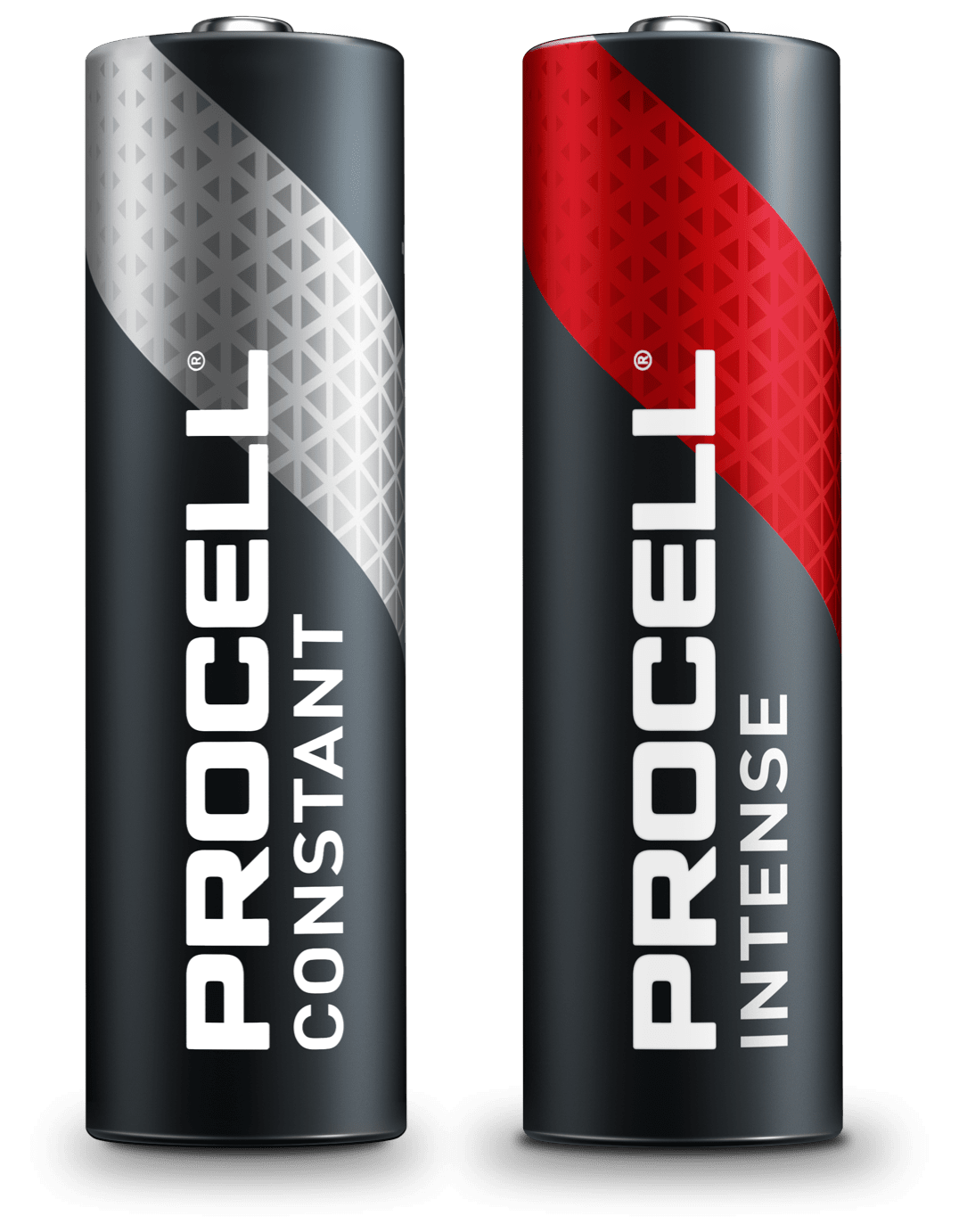 Procell Constant Power and Intense Power AA Batteries