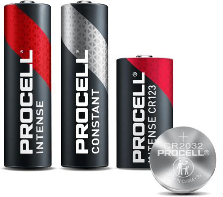 Procell battery range