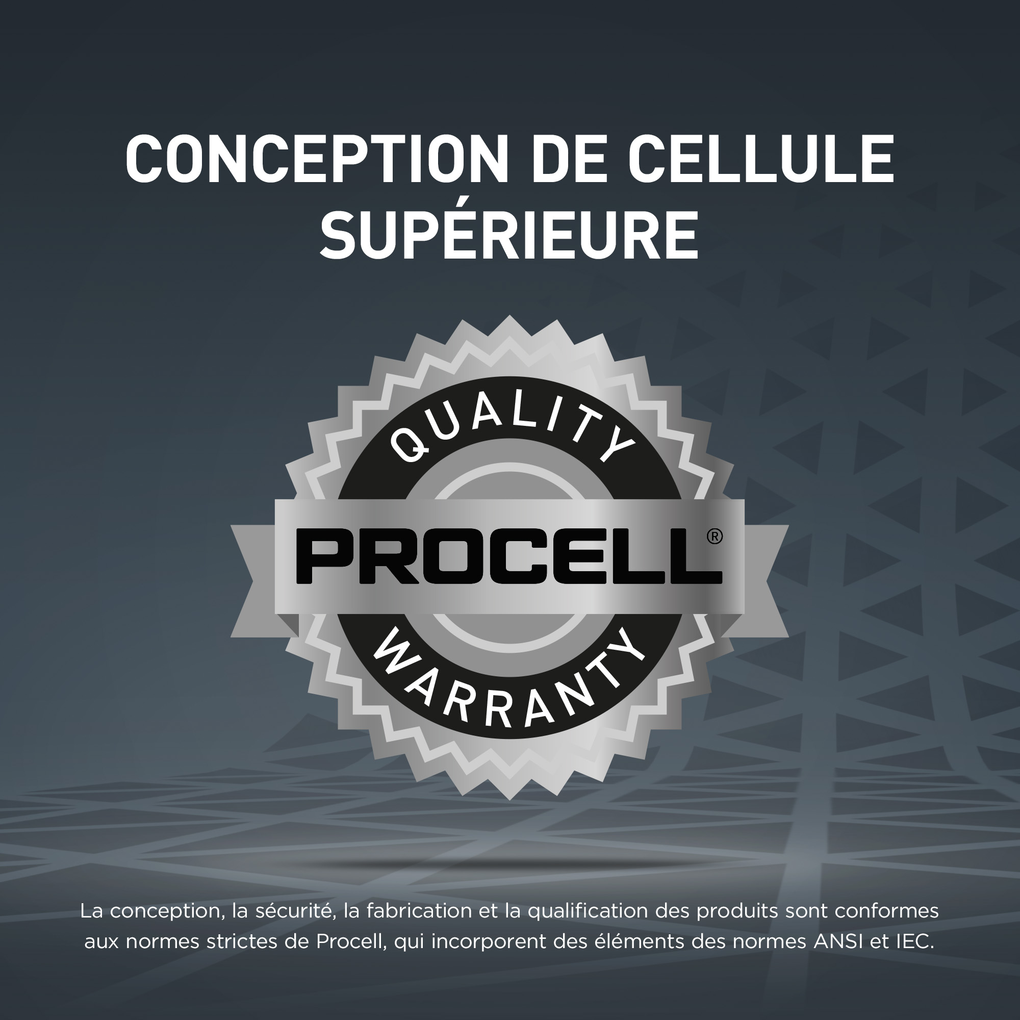 Pile bouton lithium Procell, 2016, 3 V