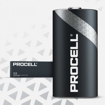 Procell High Power Lithium 123, 3v Batteries