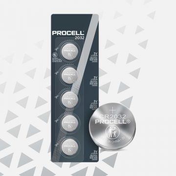 Procell Lithium Coin 2032, 3v Batteries